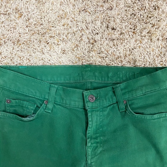 Green skinny jeans - Picture 2 of 2